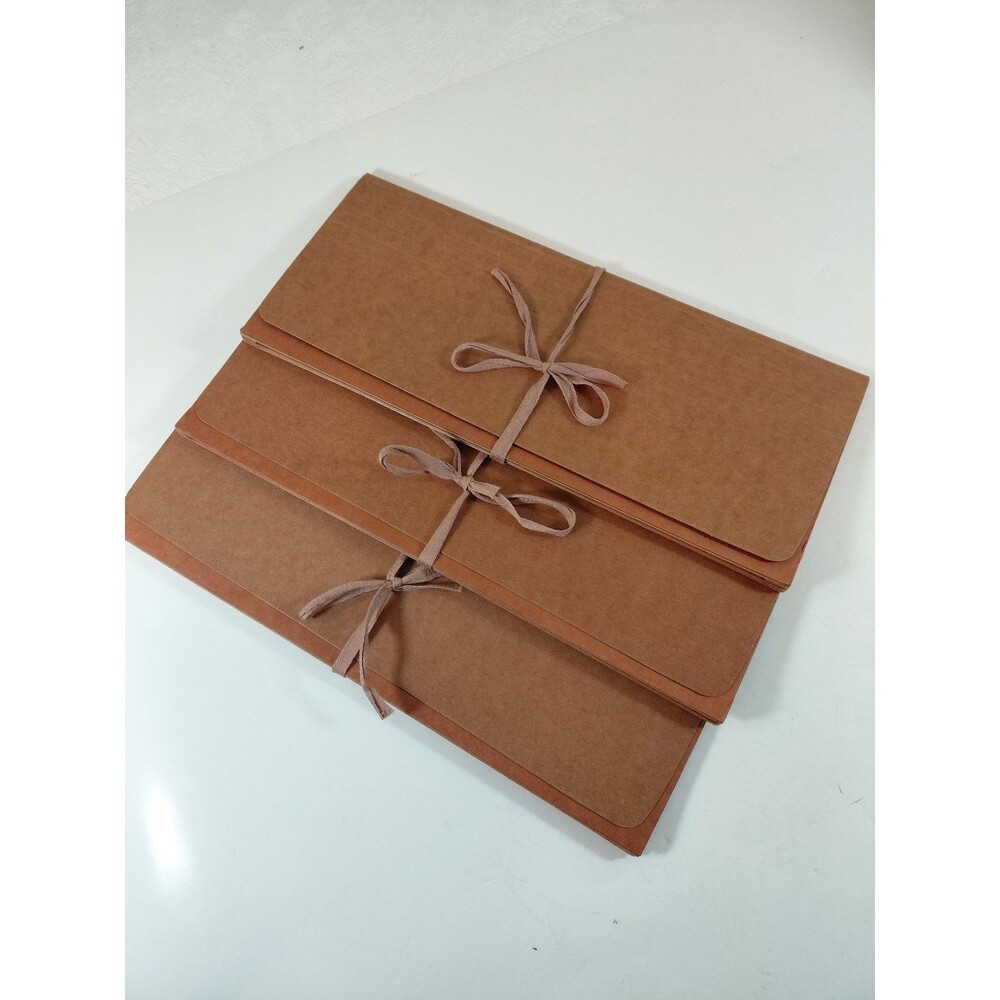 Smead's Redrope Expanding Wallet File Folders No. 1030C Tie Closure Letter 3